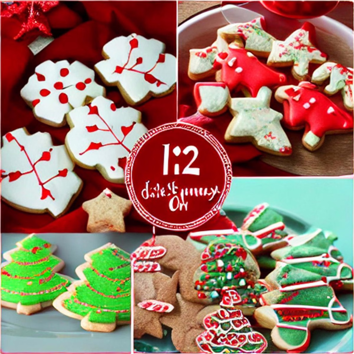 12 Days of Christmas Cookies