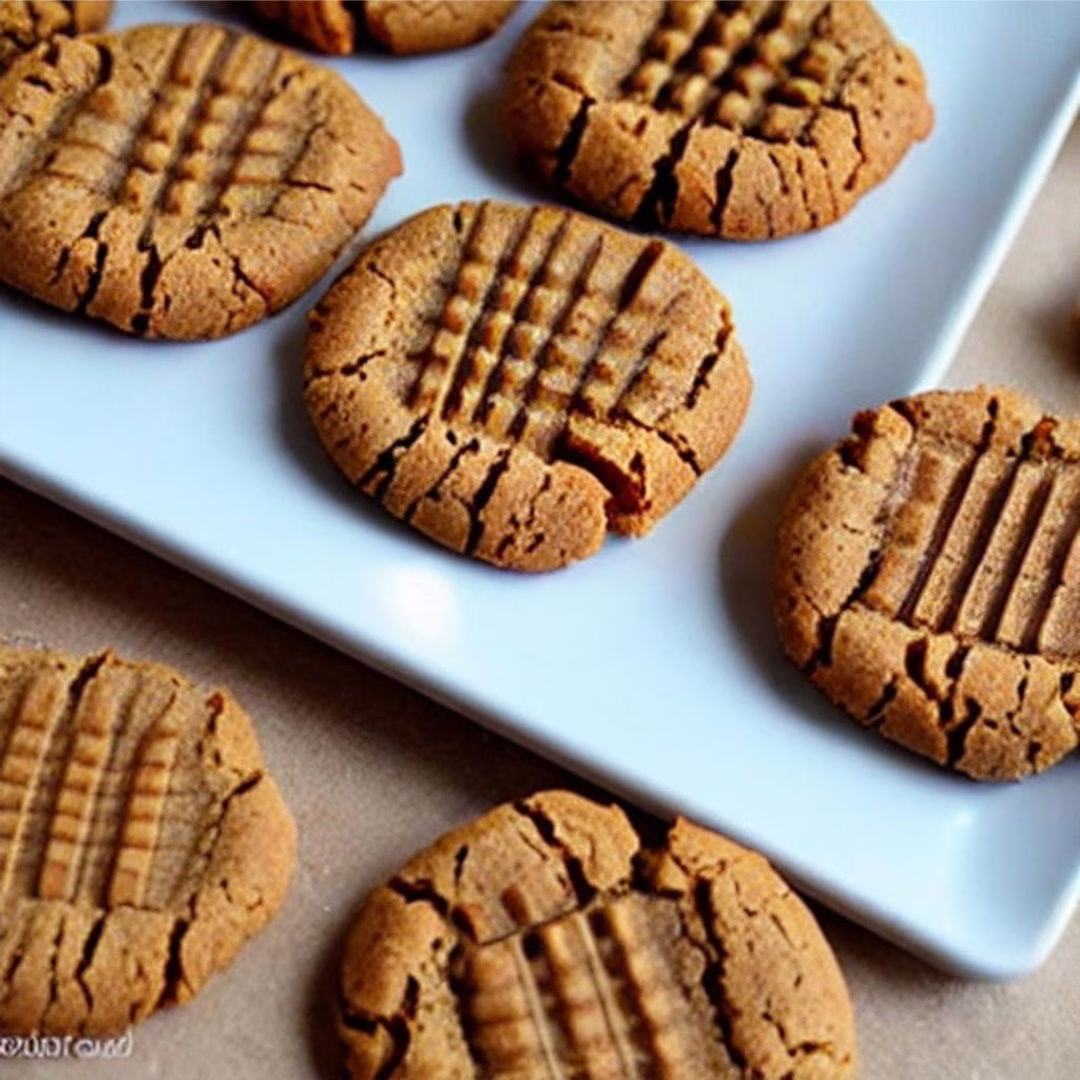3-Ingredient Peanut Butter Cookies