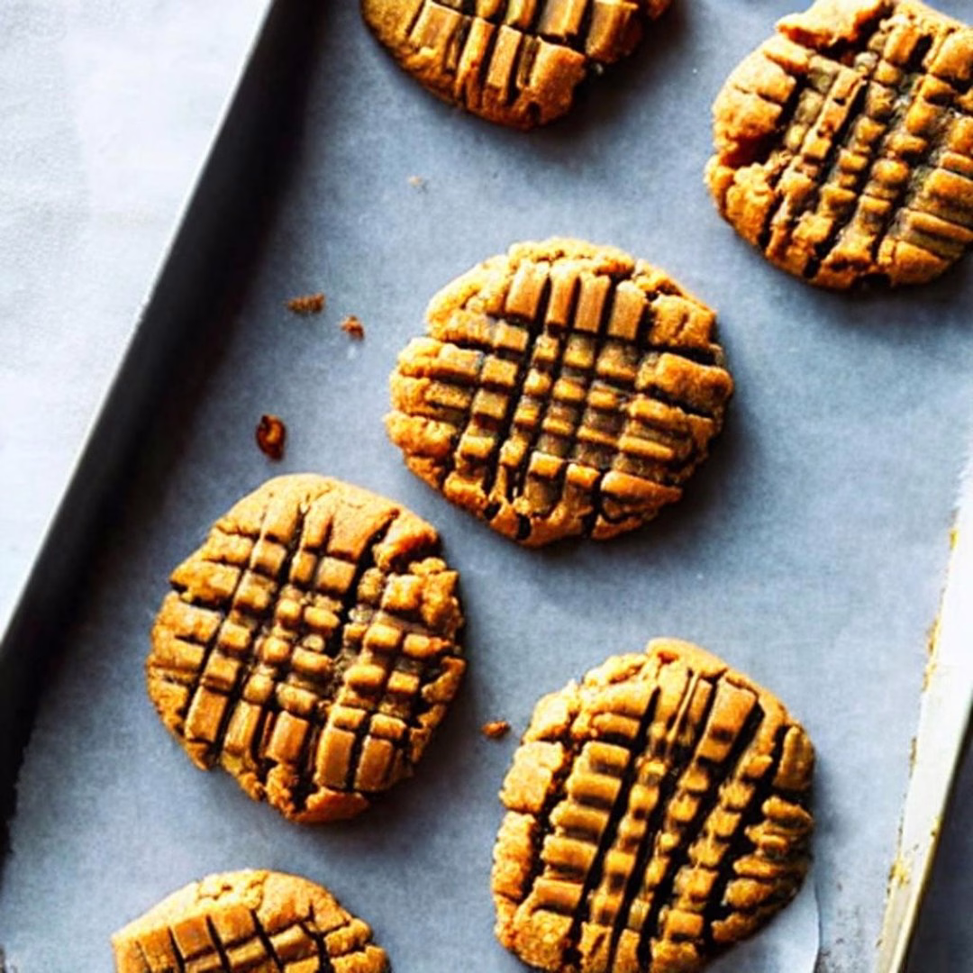 3 Ingredient Peanut Butter Cookies - Image 1