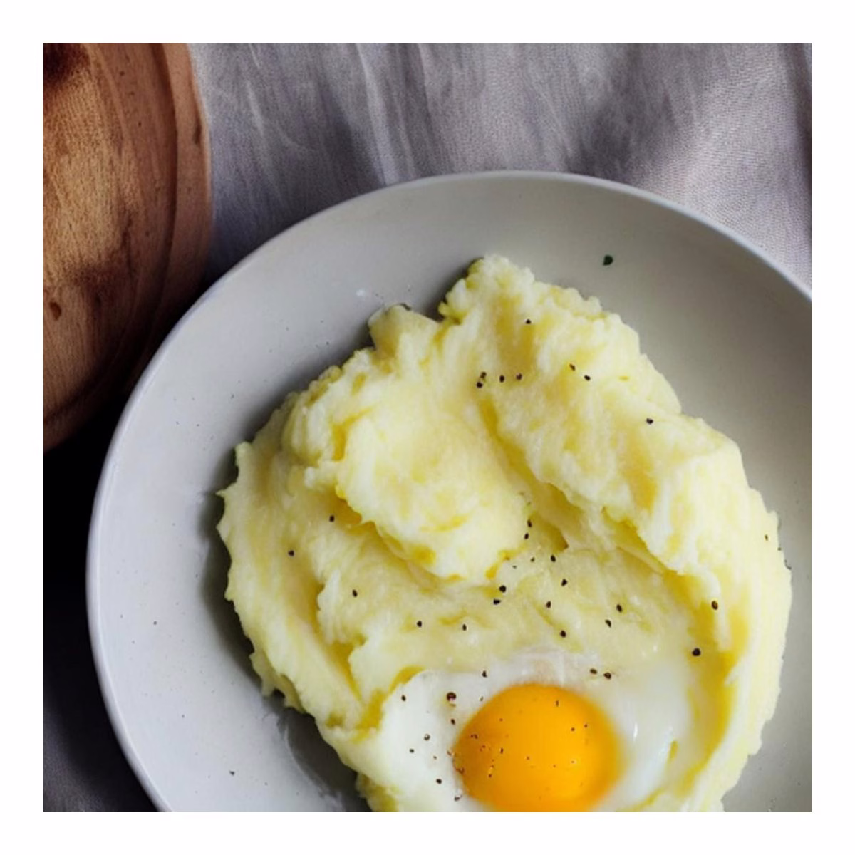 Add Egg to Mashed Potatoes