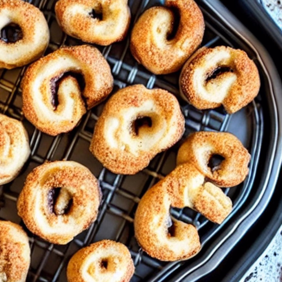 Air Fryer Cinnamon Roll Bites - Image 2