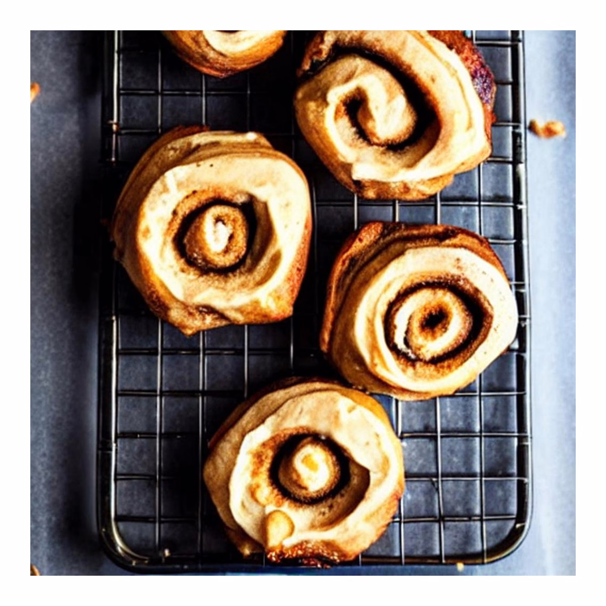 Air Fryer Cinnamon Rolls