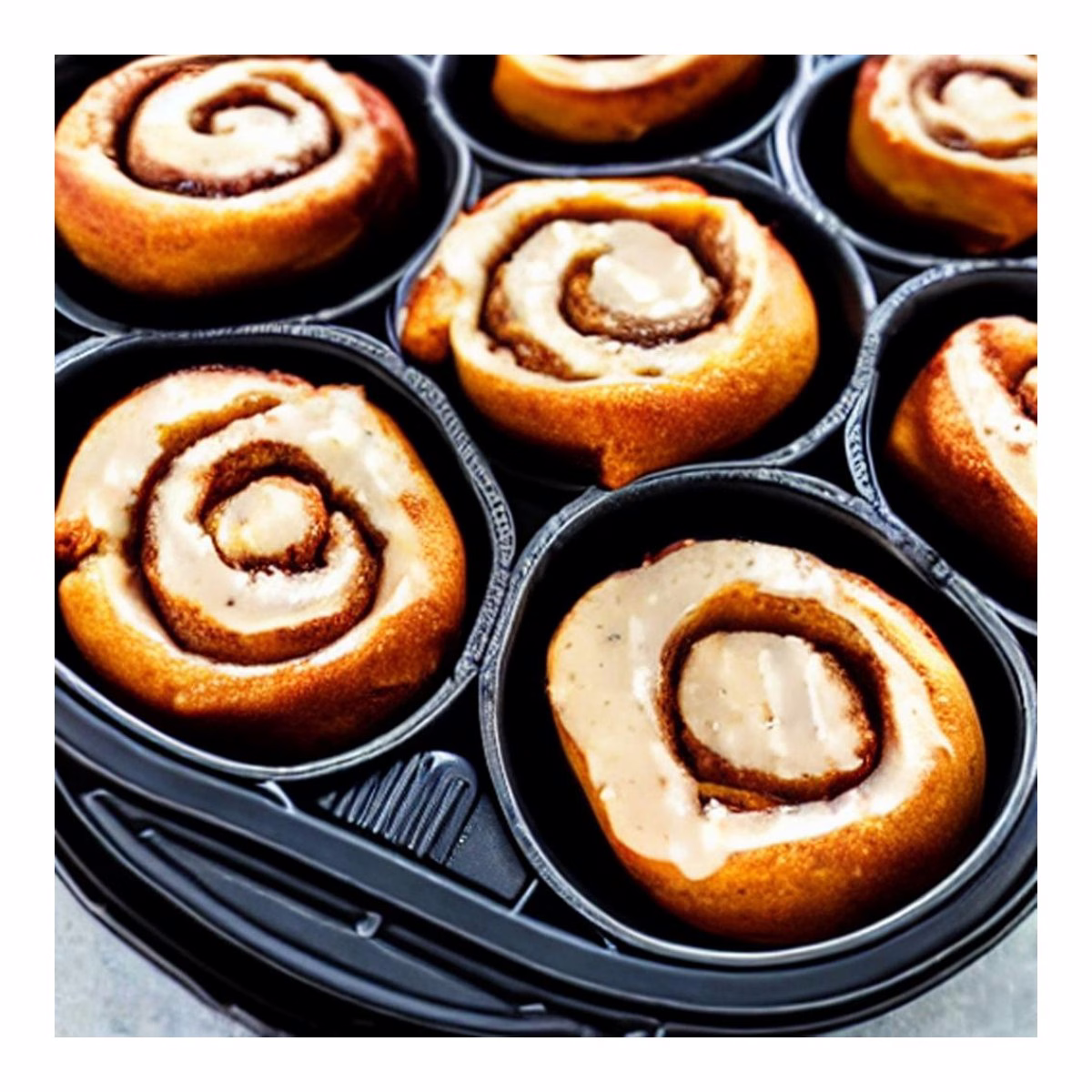 Air Fryer Cinnamon Rolls - Image 1