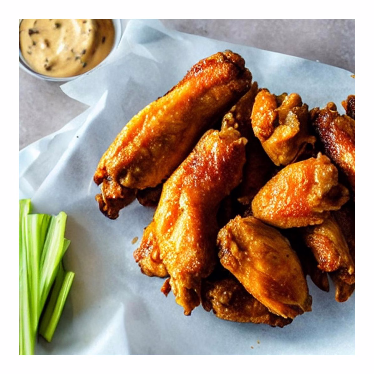 Air Fryer Frozen Chicken Wings - Image 2