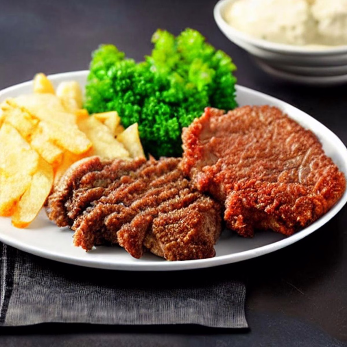 Air Fryer Frozen Country Fried Steak - Image 2