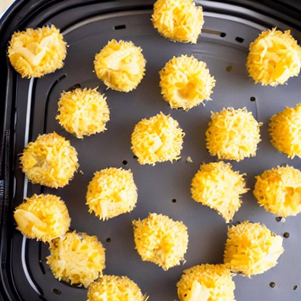 Air Fryer Frozen Mac And Cheese Bites - Image 2