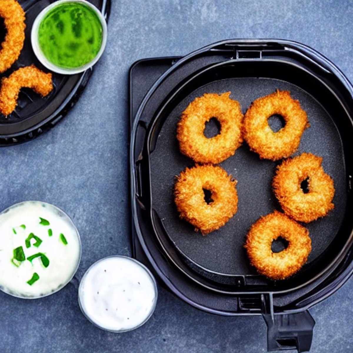 Air Fryer Frozen Onion Rings