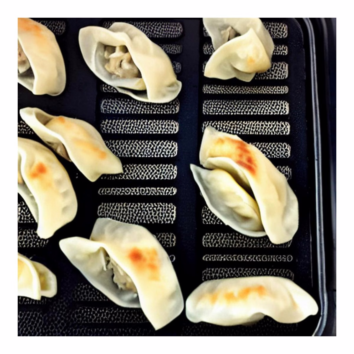 Air Fryer Frozen Potstickers - Image 1