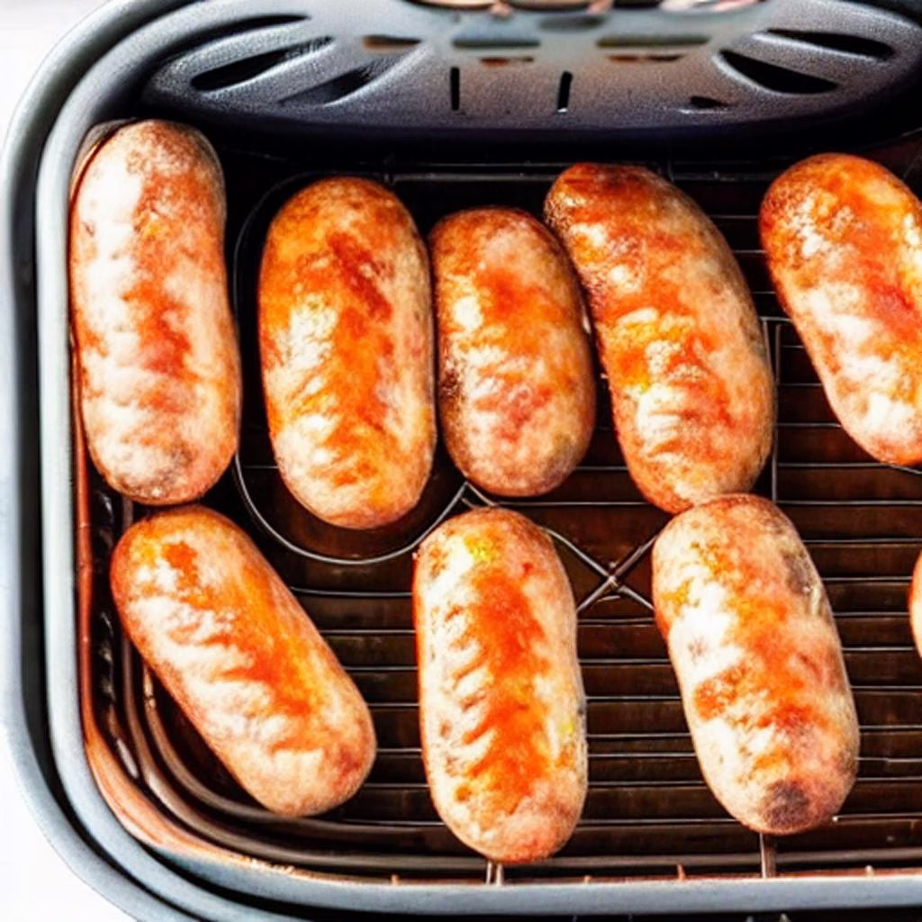 Air Fryer Frozen Sausage Links - Image 1