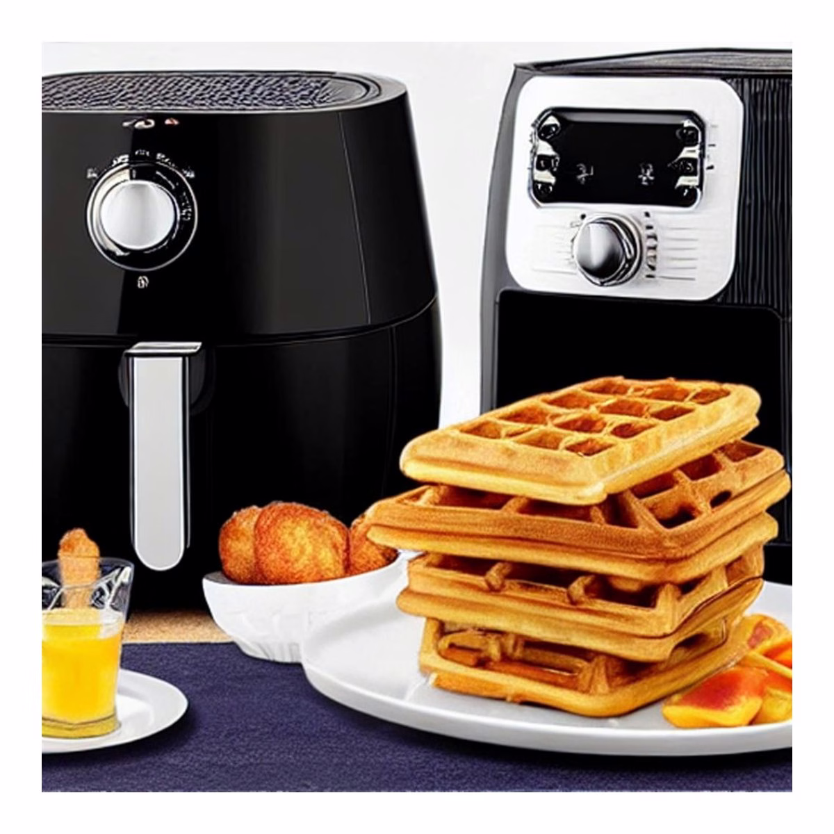 Air Fryer Frozen Waffles