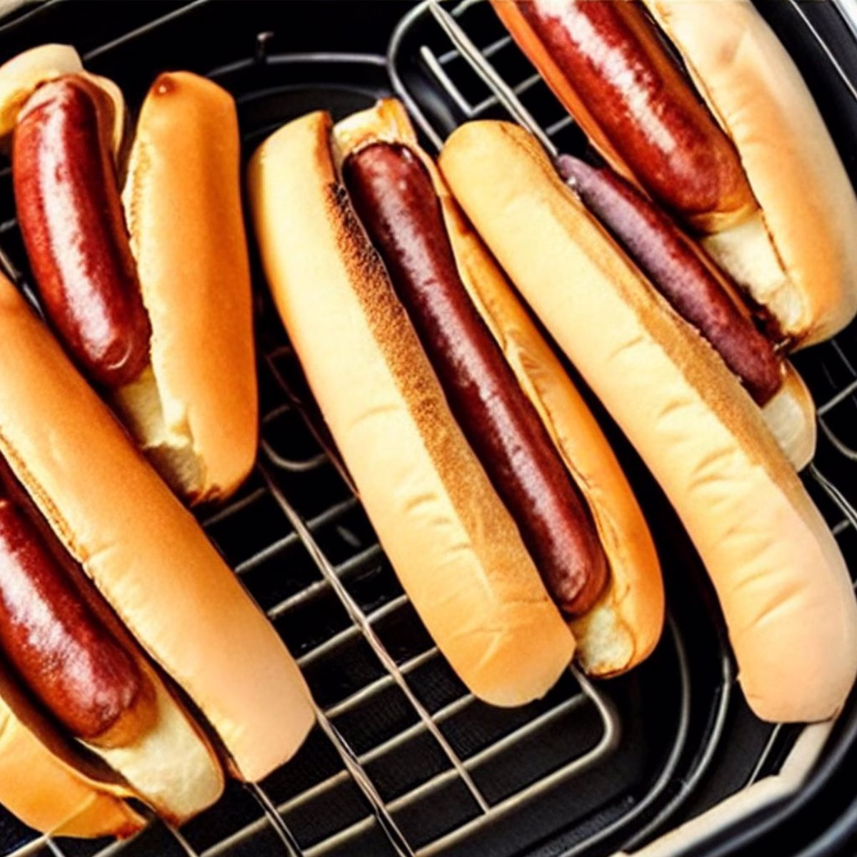 Air Fryer Hot Dogs