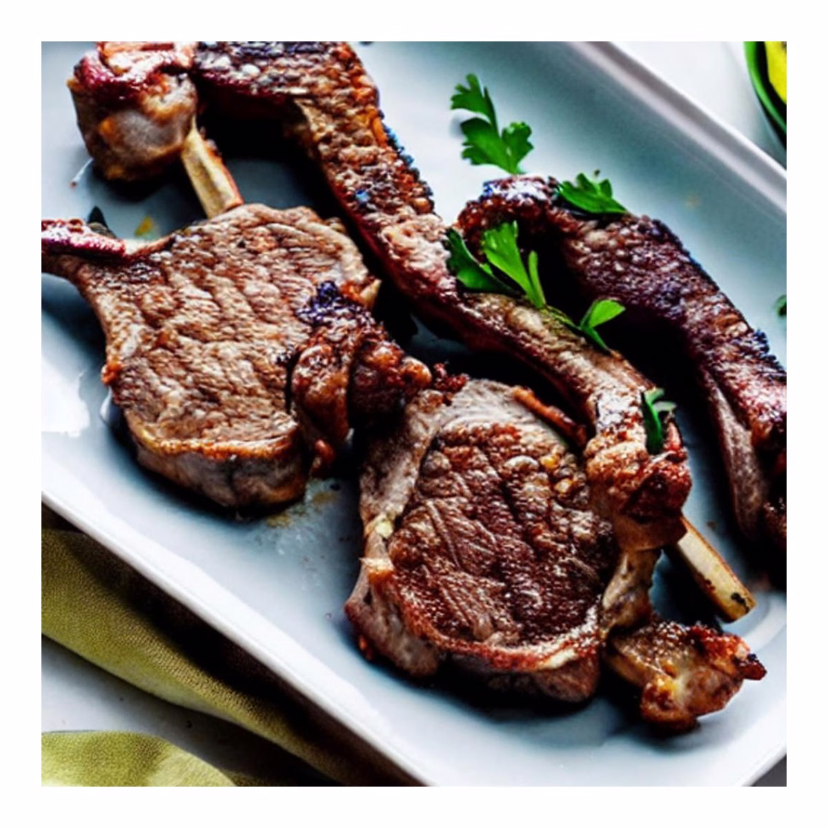 Air Fryer Lamb Chops