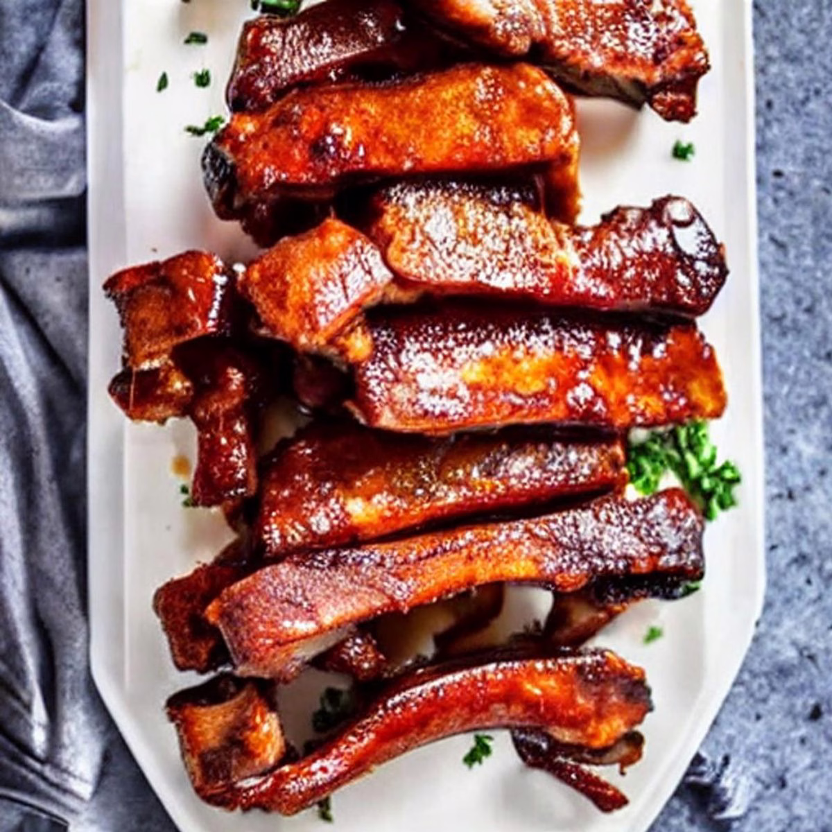 Air Fryer Pork Ribs