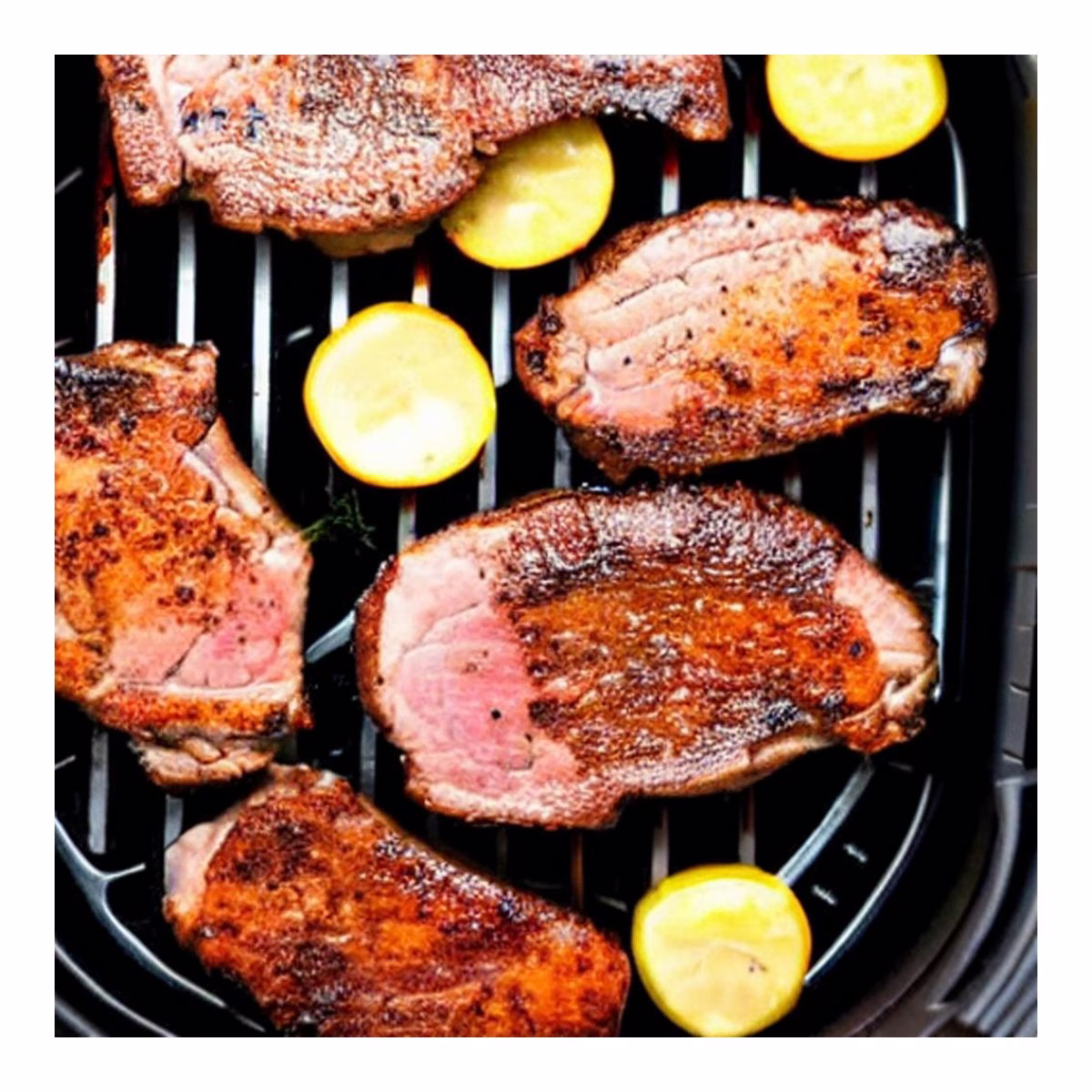 Air Fryer Pork Steaks - Image 1