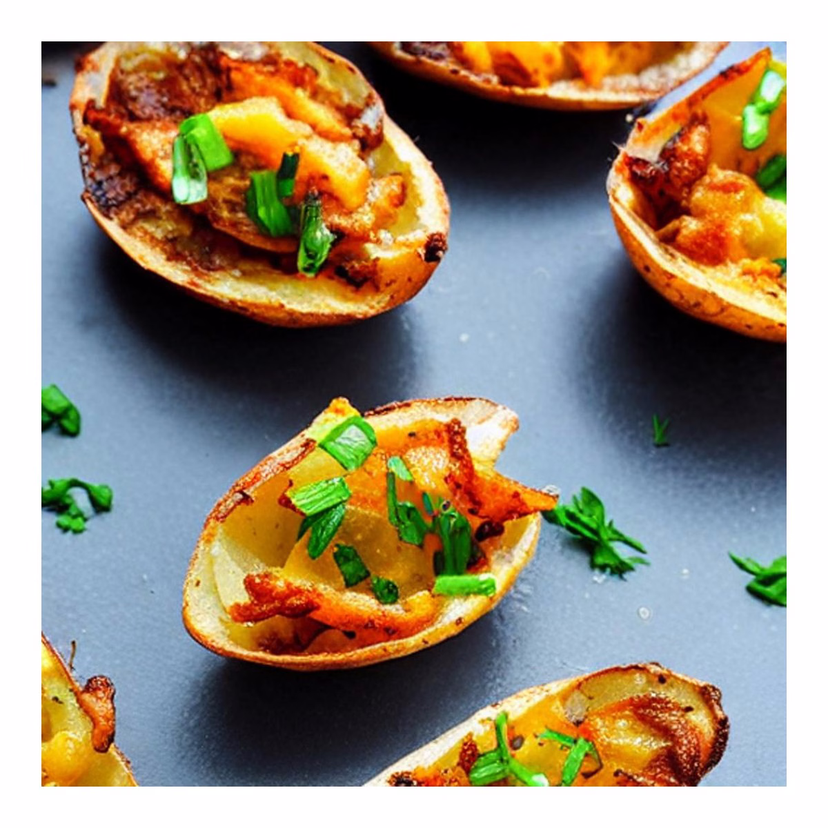 Air Fryer Potato Skins
