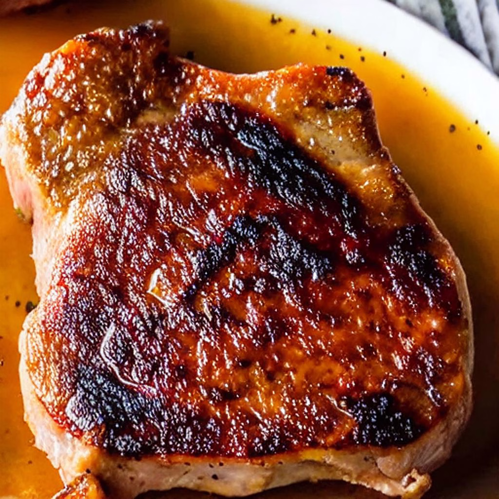 Air Fryer Thick Cut Pork Chops - Image 1