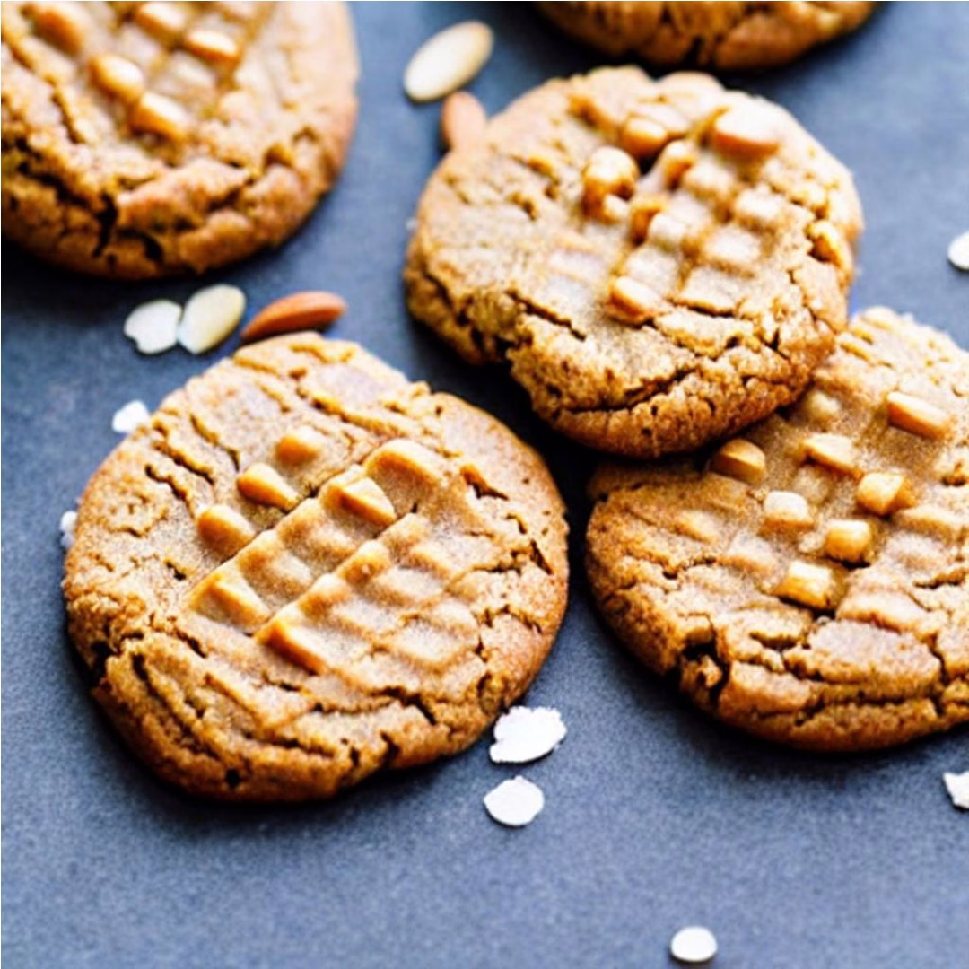 Almond Flour Peanut Butter Cookies