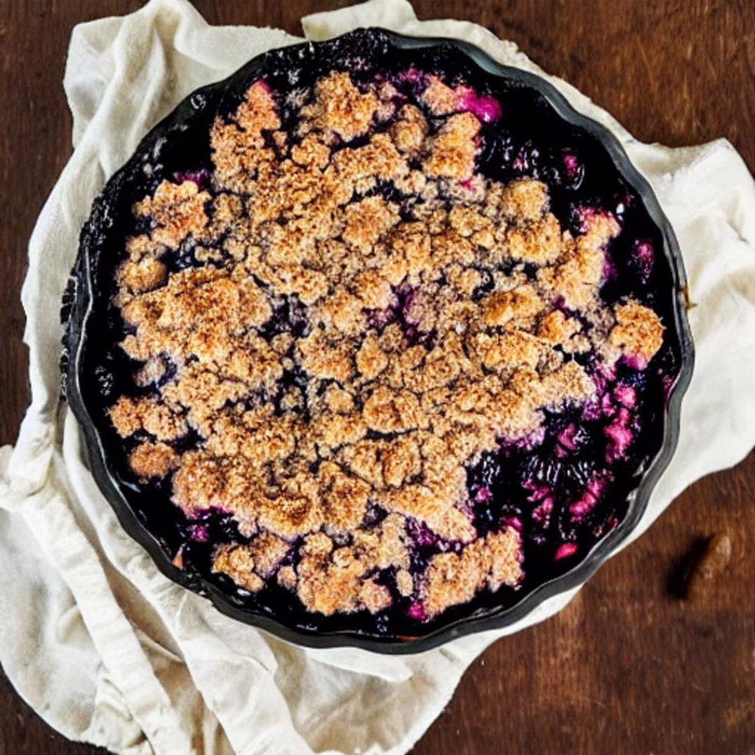 Apple Blackberry Crumble - Image 1