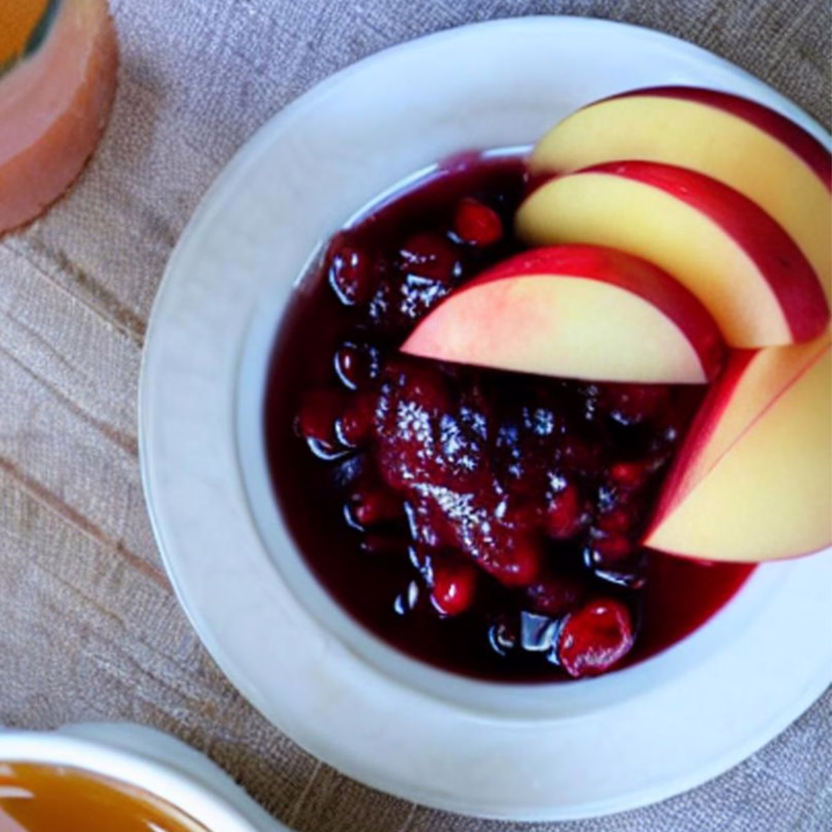 Apple Cider Cranberry Sauce