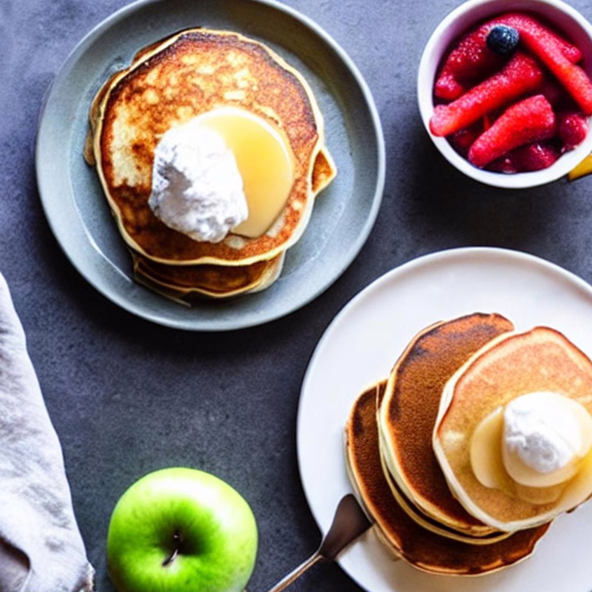 Apple Cider Pancakes