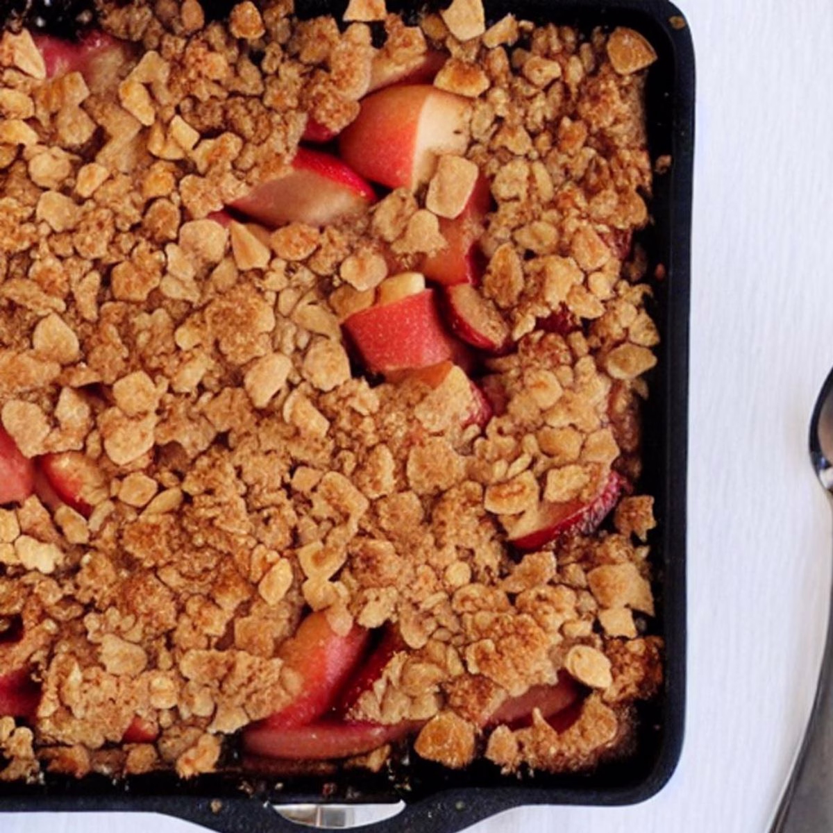 Apple Strawberry Crisp - Image 1