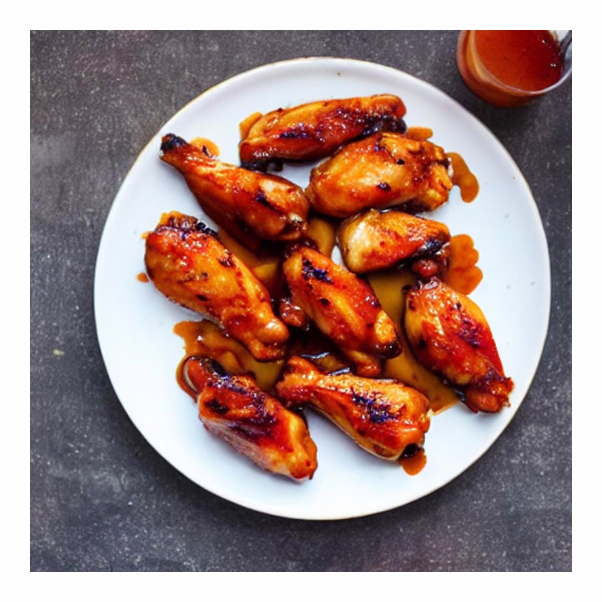 Apricot Sriracha Glazed Chicken Wings Recipe - Image 2