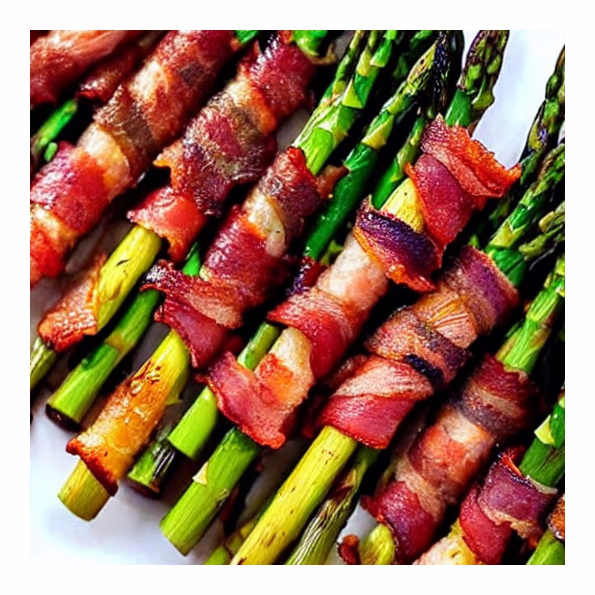 Baked Bacon Wrapped Asparagus - Image 1