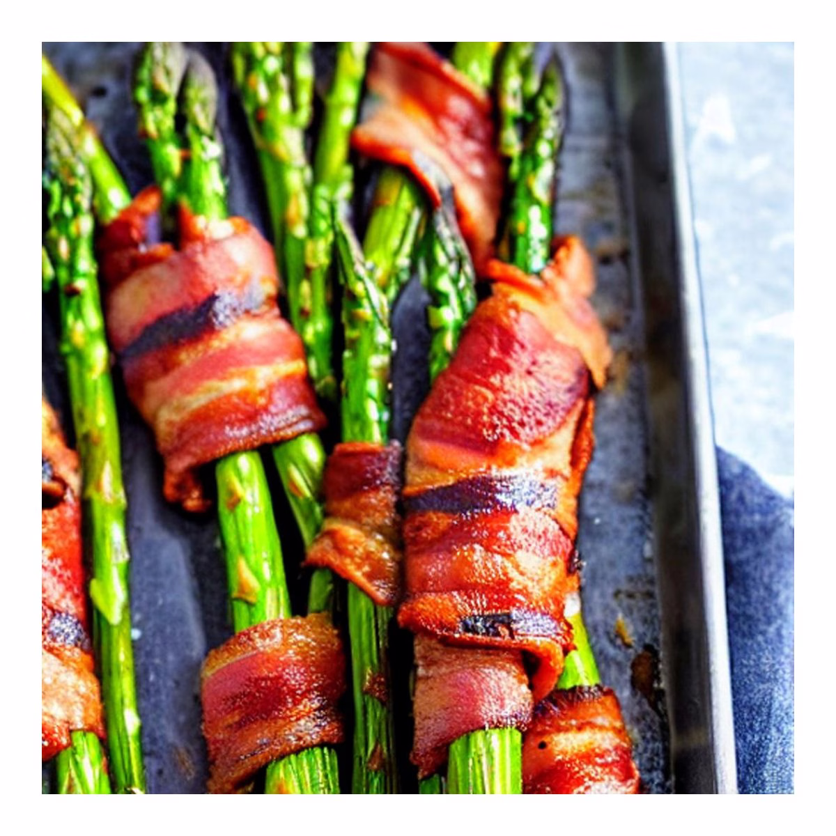 Baked Bacon Wrapped Asparagus - Image 2