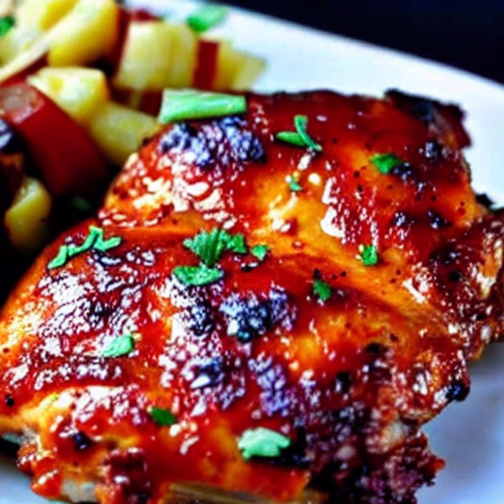 Baked Bbq Chicken Thighs