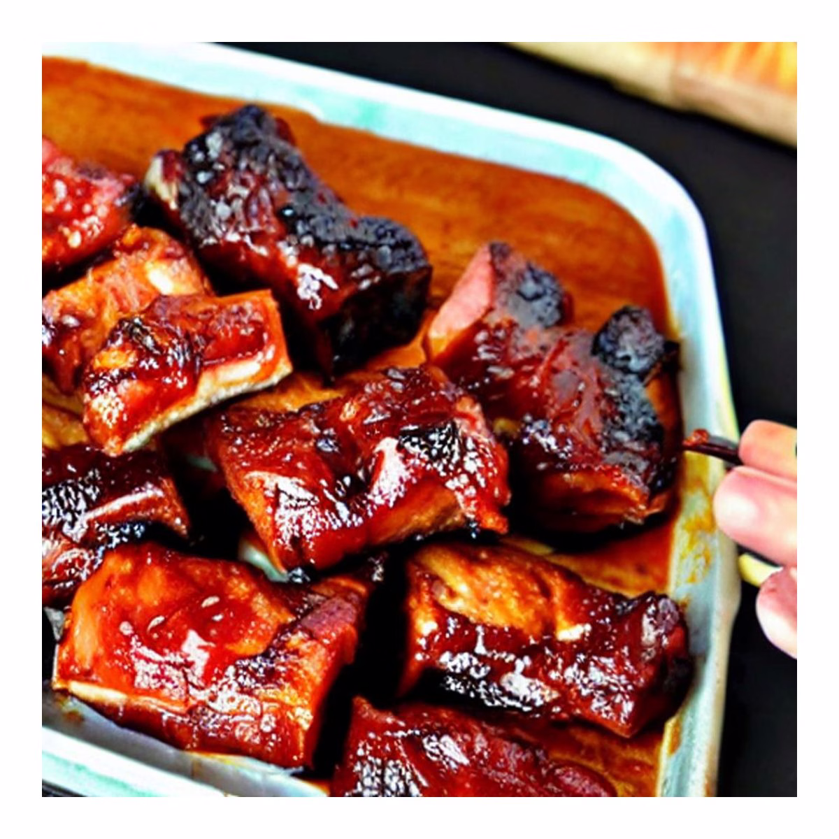 Baked Bbq Pork Rib Tips
