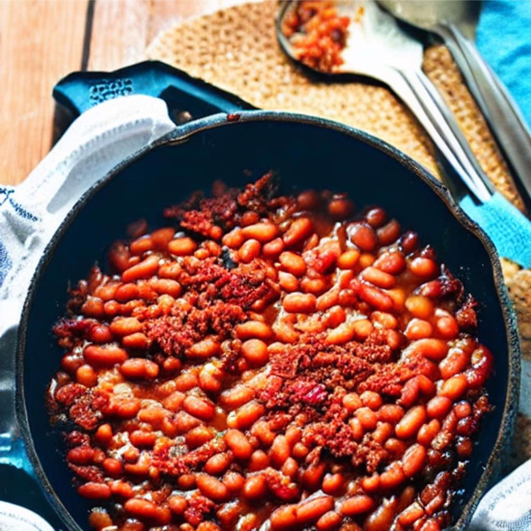 Baked Beans With Ground Beef And Bacon - Image 1