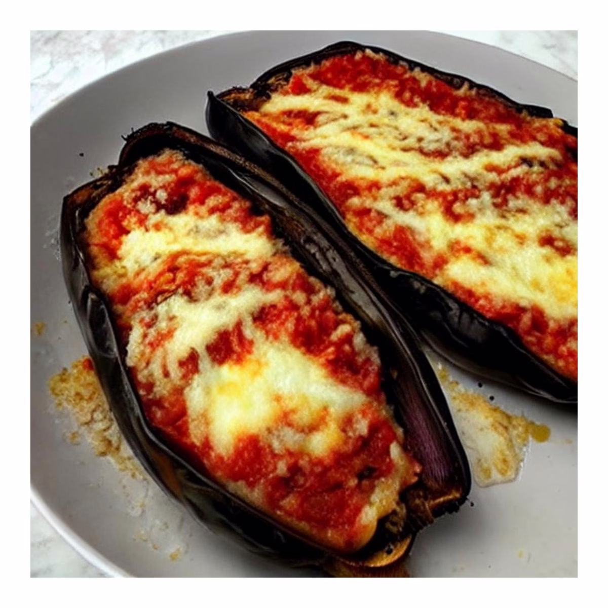 Baked Eggplant Parmesan - Image 1