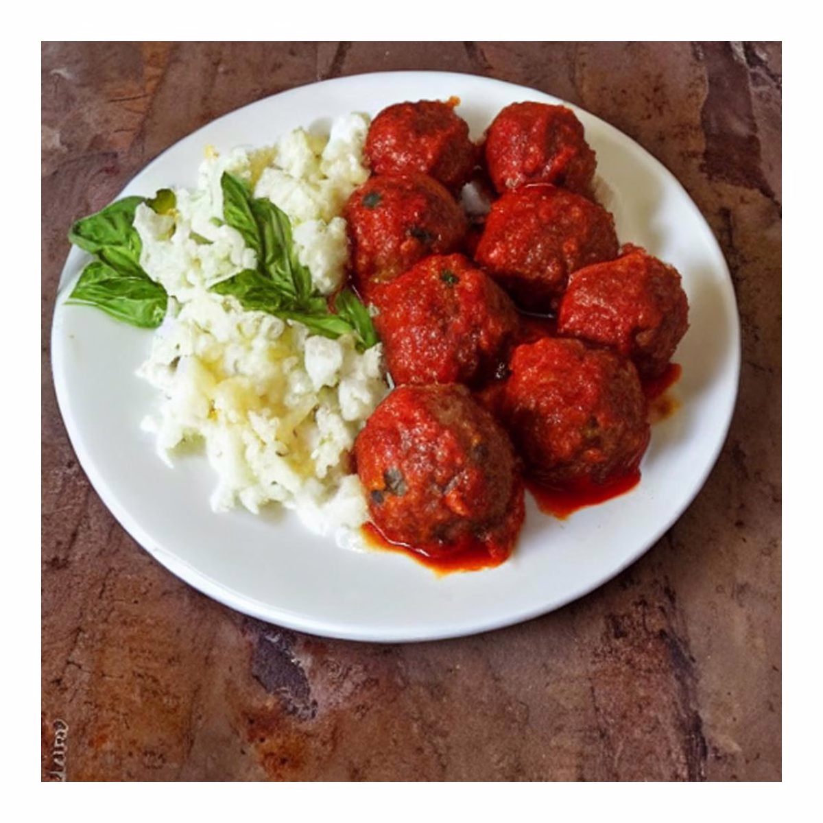 Baked Italian Meatballs