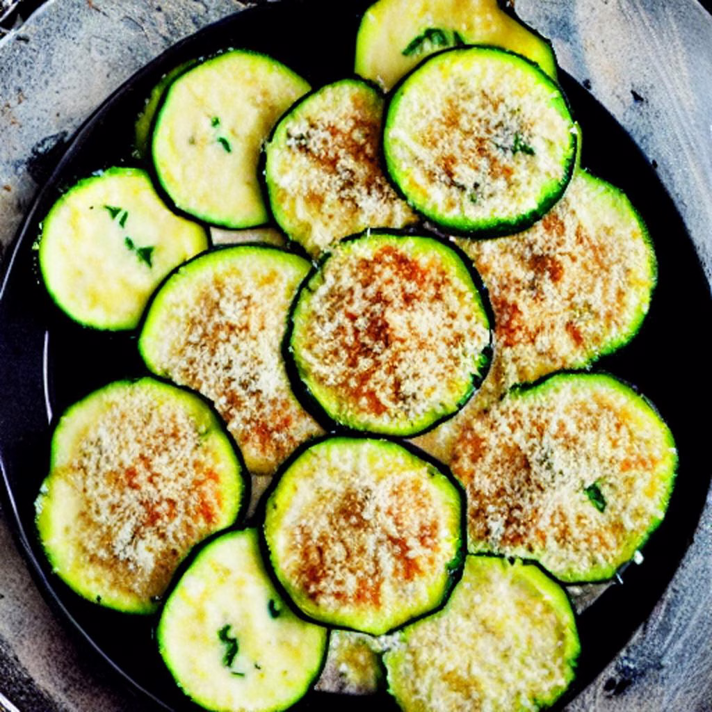 Baked Parmesan Zucchini Rounds - Image 1
