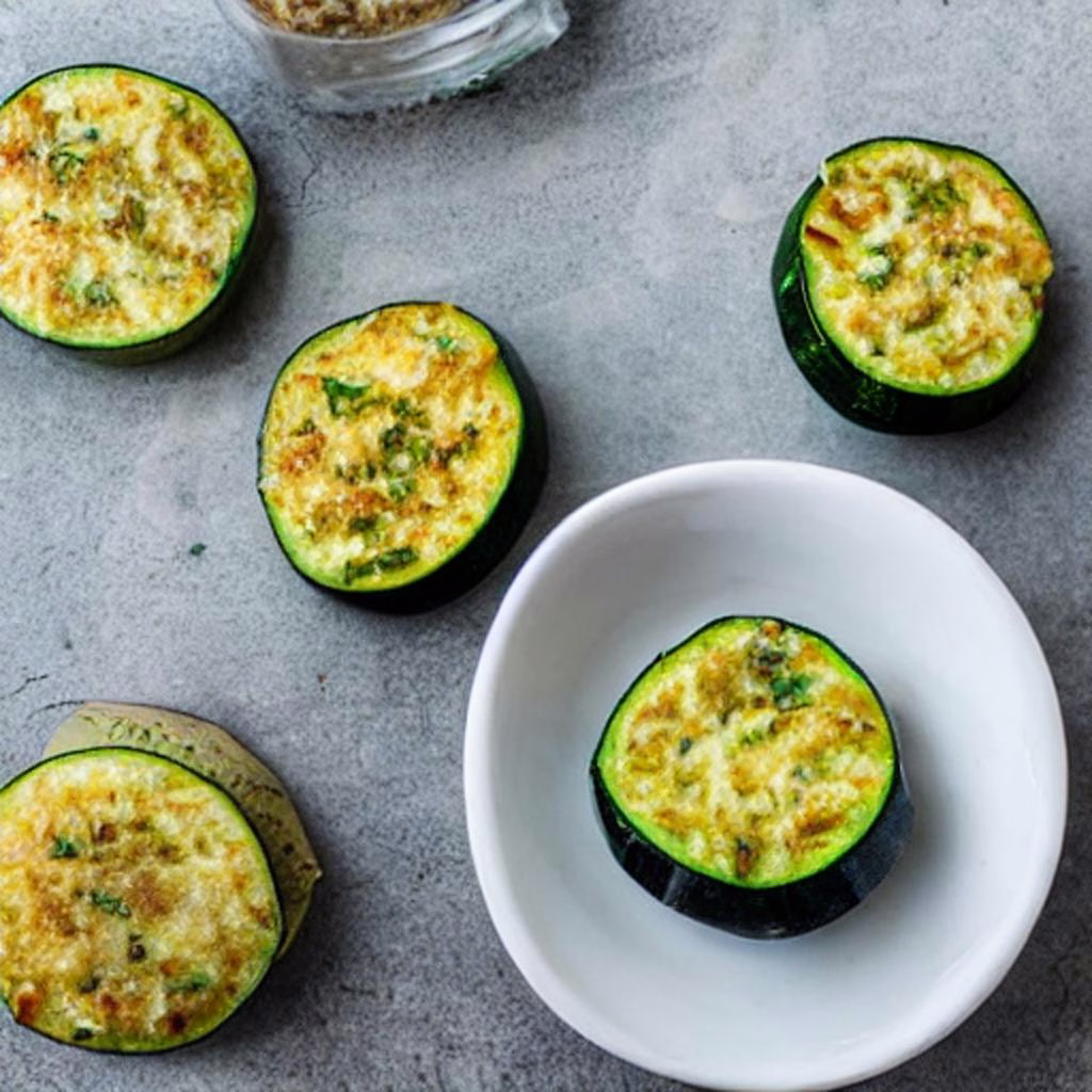 Baked Parmesan Zucchini Rounds - Image 2