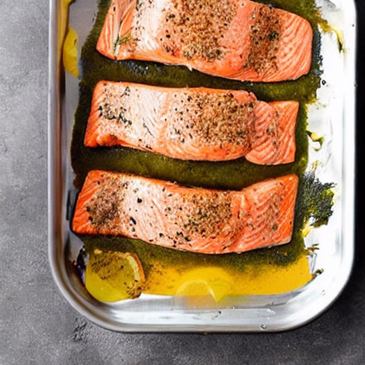 Baked Salmon in Foil
