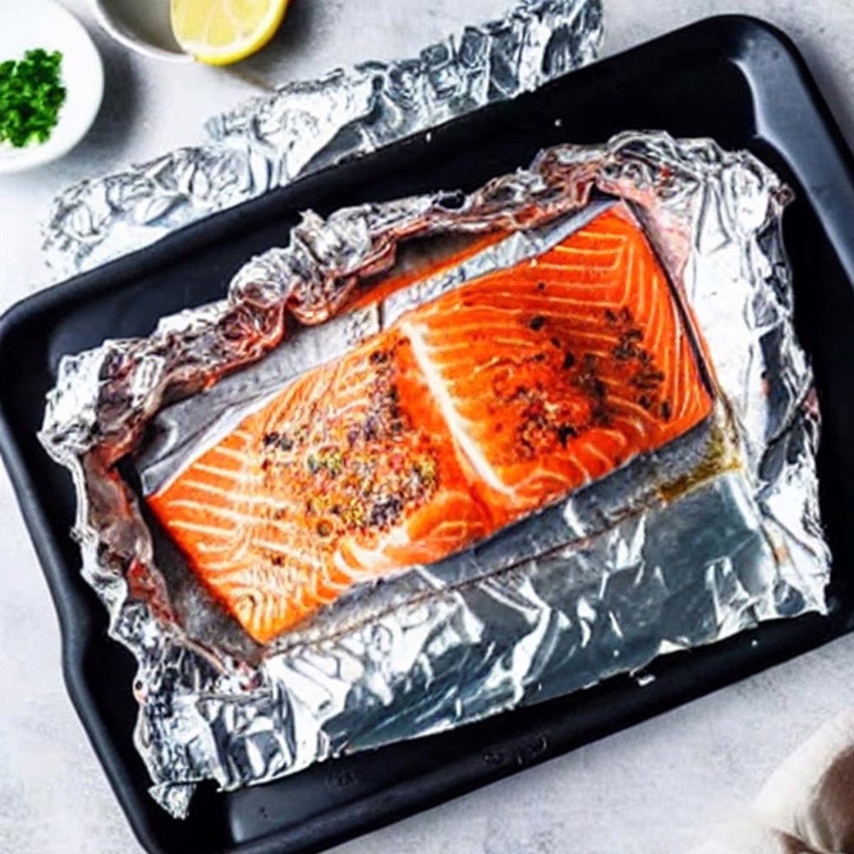 Baked Salmon In Foil - Image 2