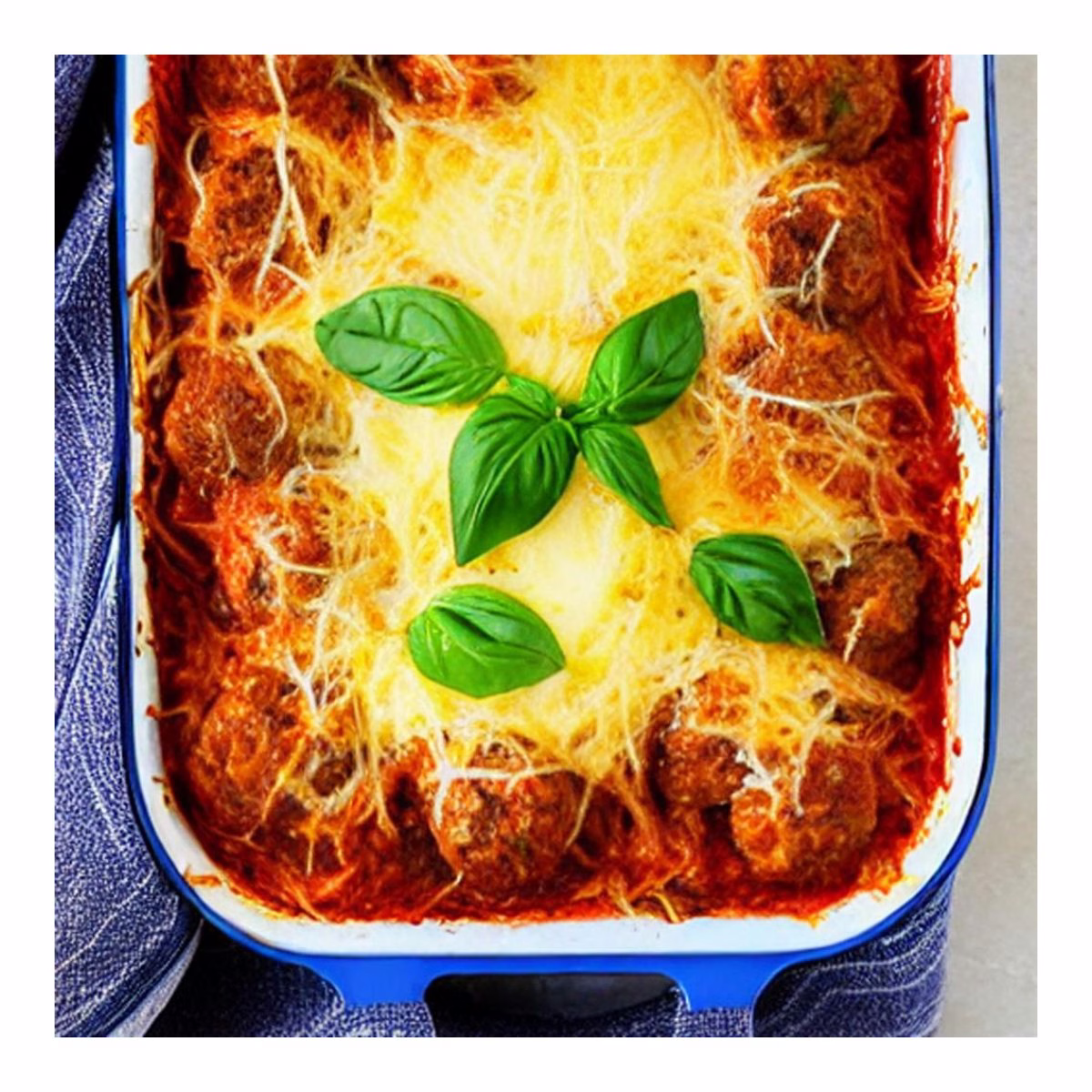 Baked Spaghetti And Meatballs - Image 1