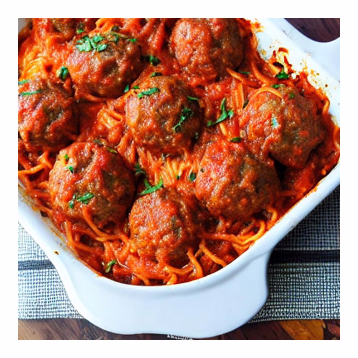 Baked Spaghetti And Meatballs - Image 2