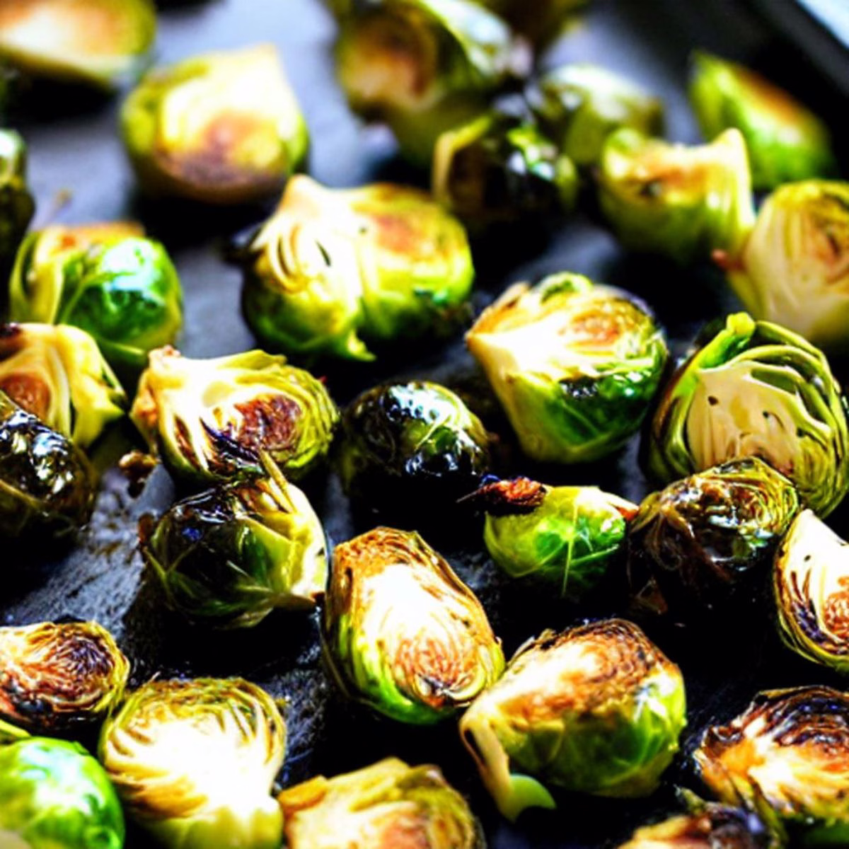 Balsamic Roasted Brussel Sprouts
