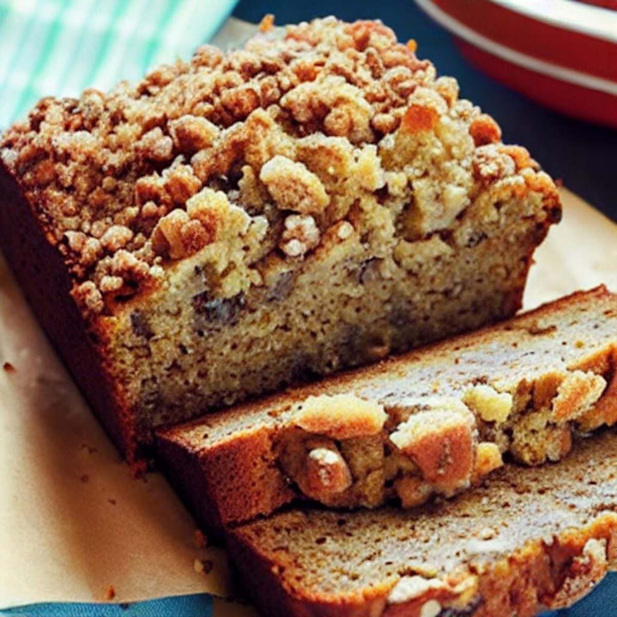 Banana Bread With Streusel Topping Recipe - Image 1