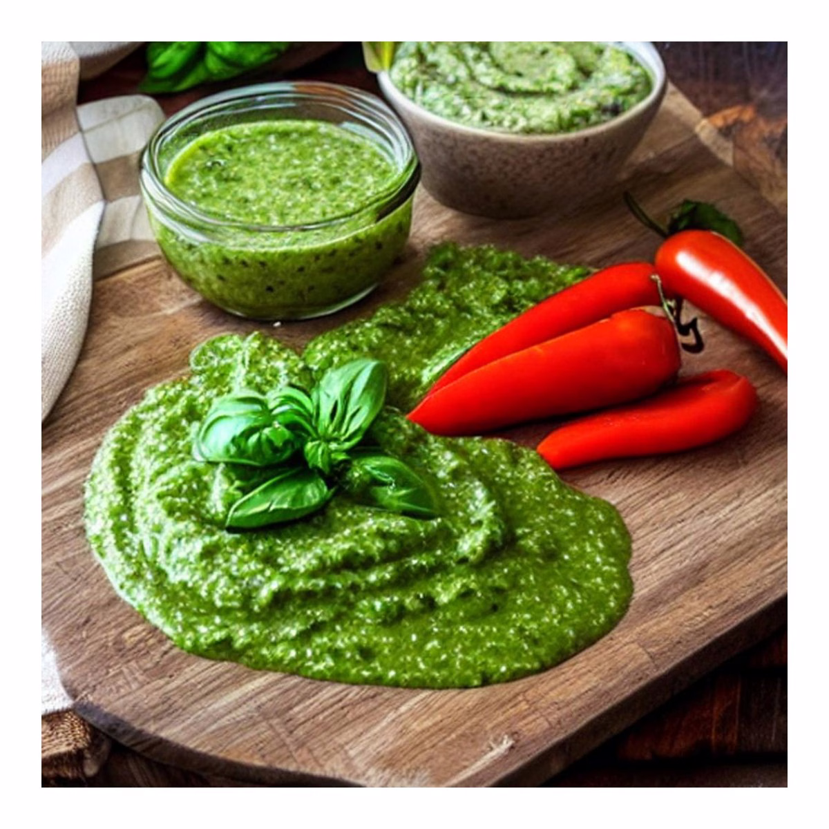 Basil Pesto Sauce - Image 1