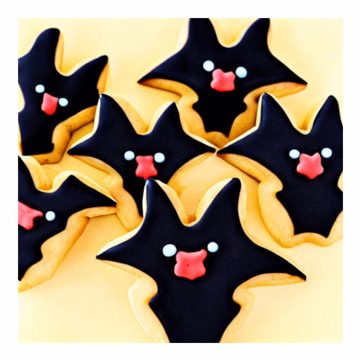 Bat Sugar Cookies