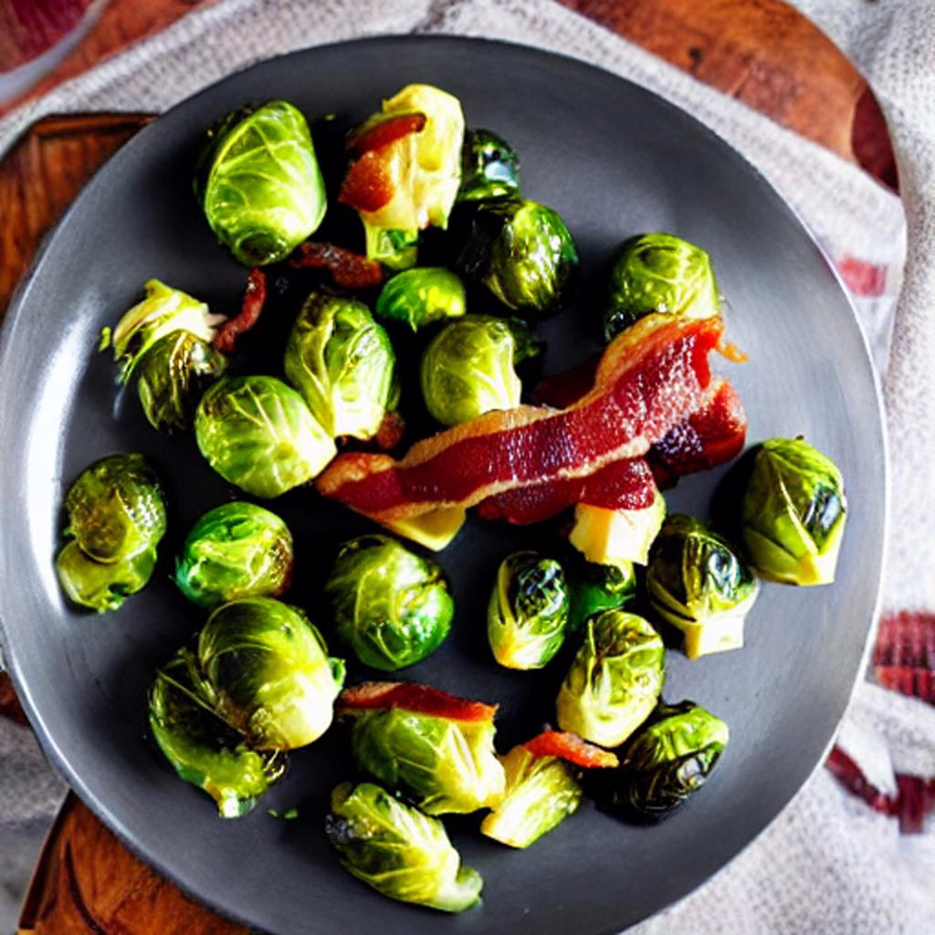Bbq Bacon Wrapped Brussel Sprouts - Image 1