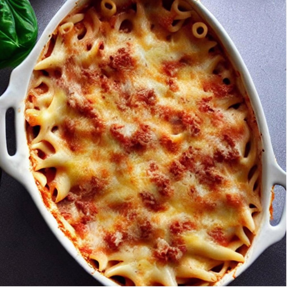 Bechamel Pasta Bake Macarona Bechamel