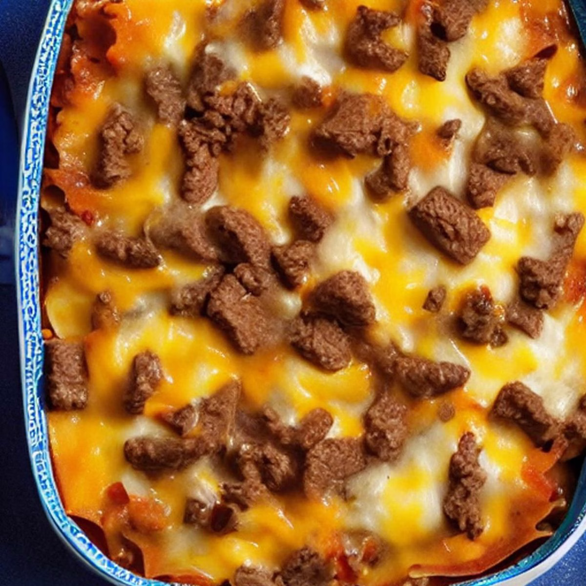 Beef and Cheese Casserole