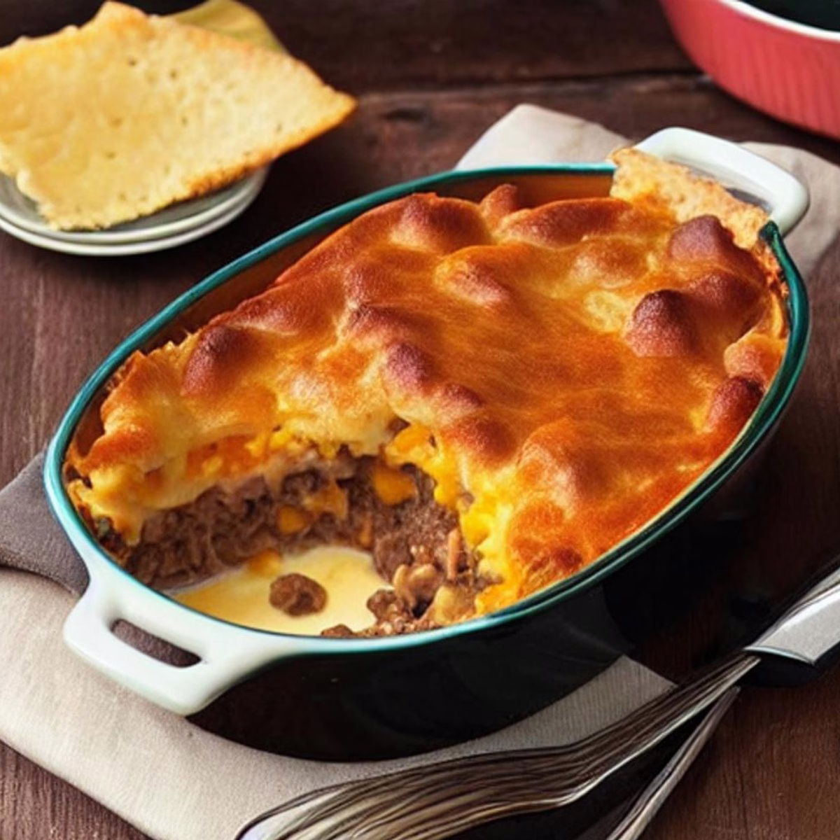 Beef And Cheese Casserole - Image 1