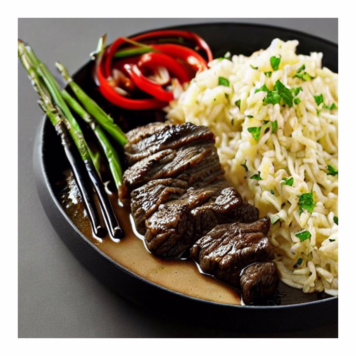 Beef With Garlic Sauce - Image 1