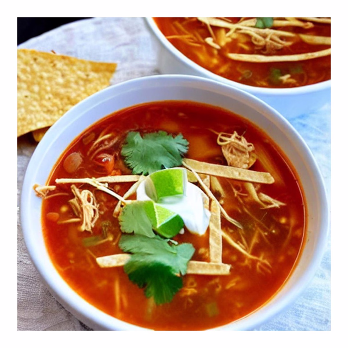 Best Chicken Tortilla Soup - Image 1