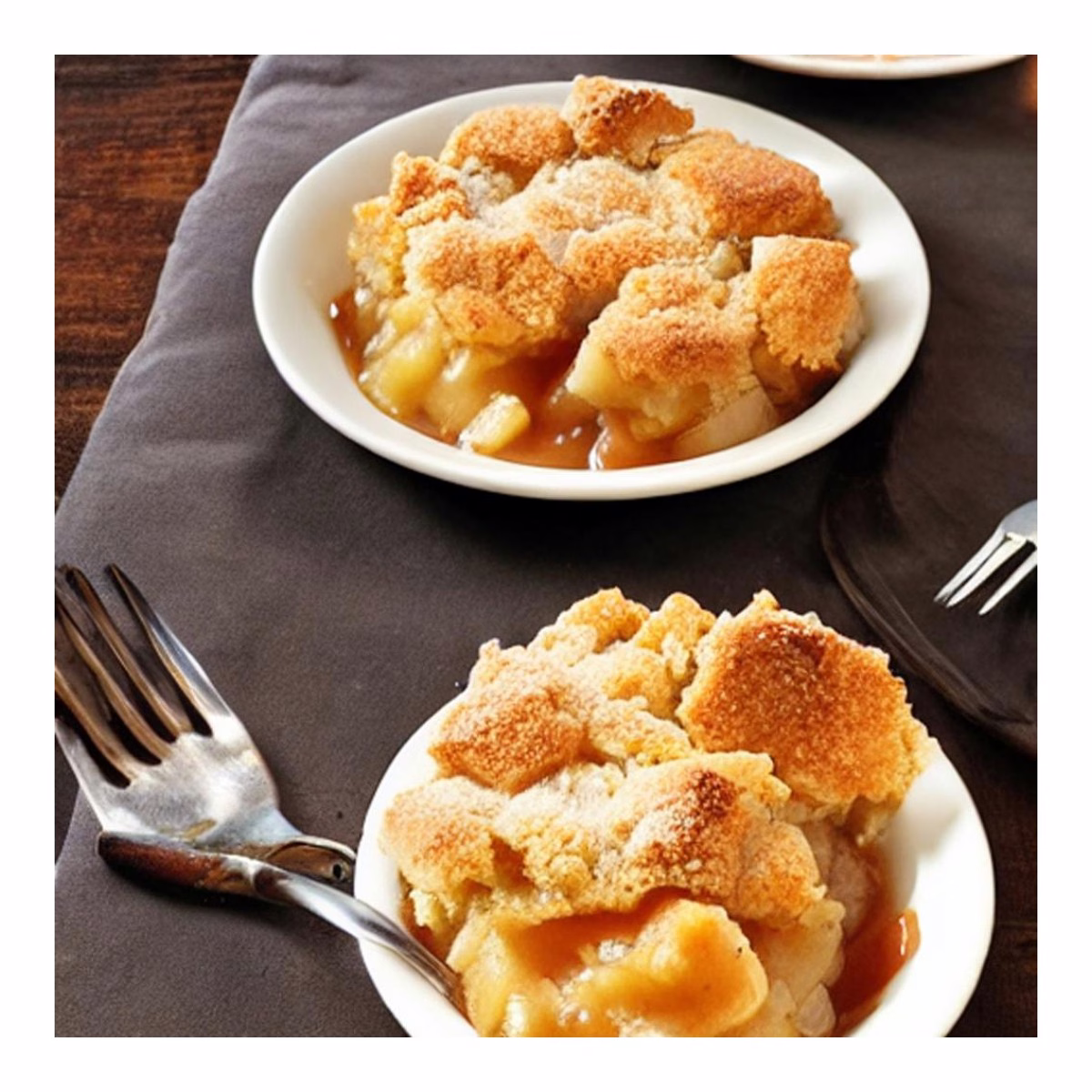 Bisquick Apple Cobbler